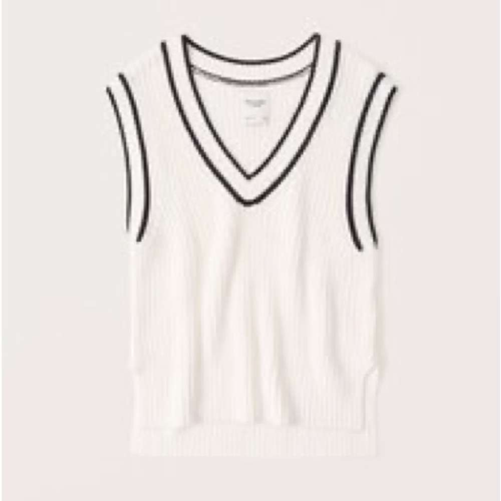 Abercrombie & Fitch Oversized Sweater Vest